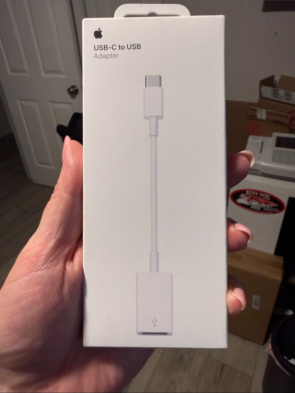 Apple USB-C to USB Adapter in White - Genuine Apple Accessory